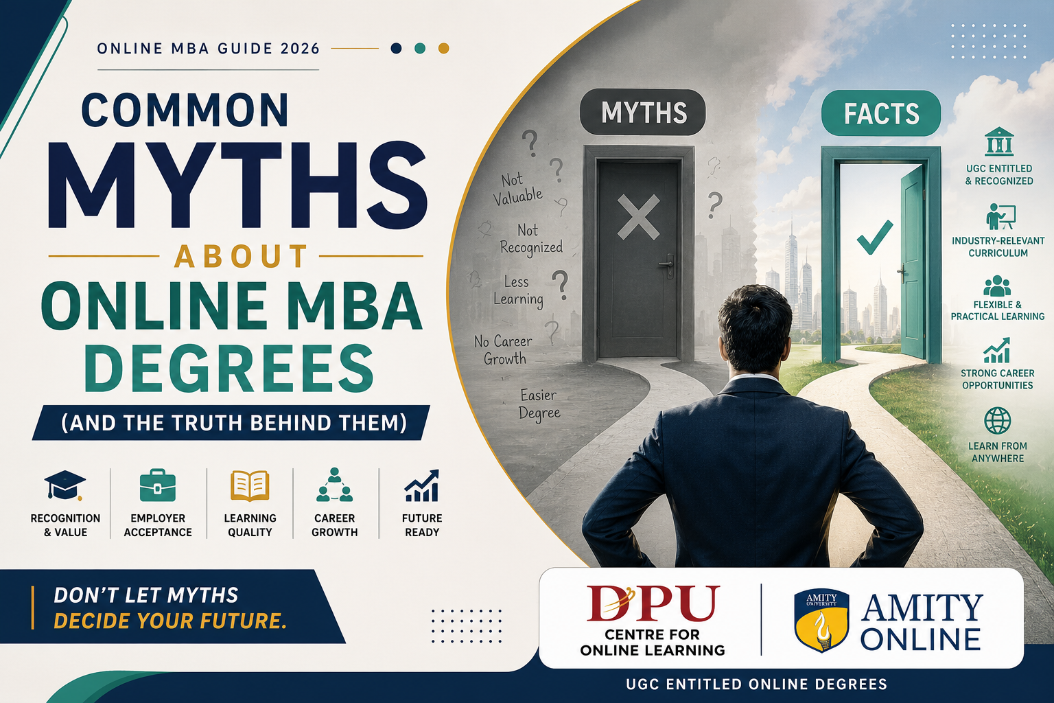 Common Myths About Online MBA Degrees (And the Truth Behind Them)