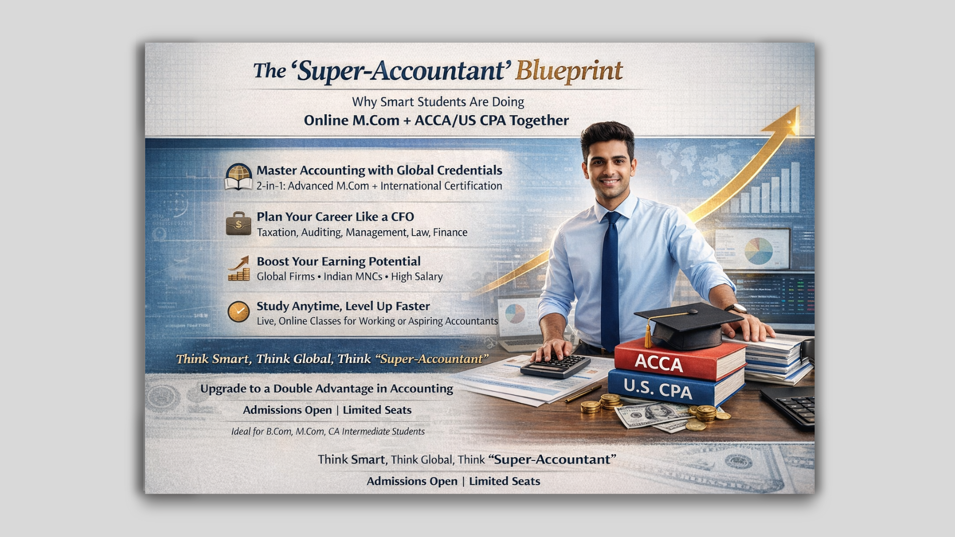 The 'Super-Accountant' Blueprint: Why Smart Students Are Doing Online M.Com + ACCA/US CPA Together
