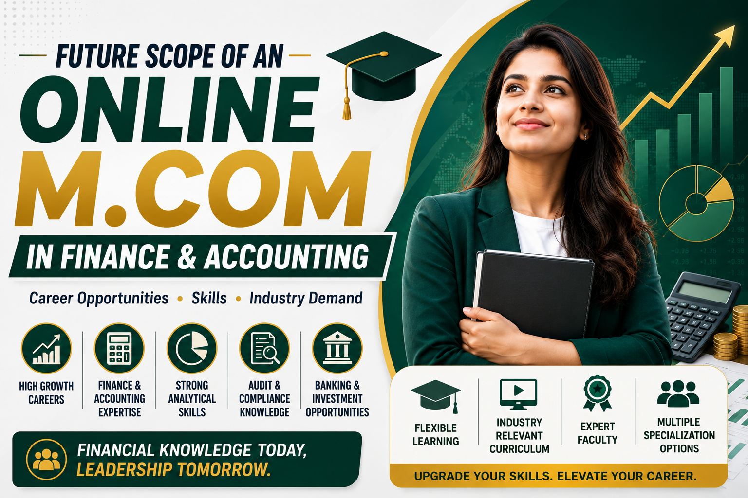 Future Scope of an Online M.Com in Finance and Accounting: Career Opportunities, Skills & Industry Demand