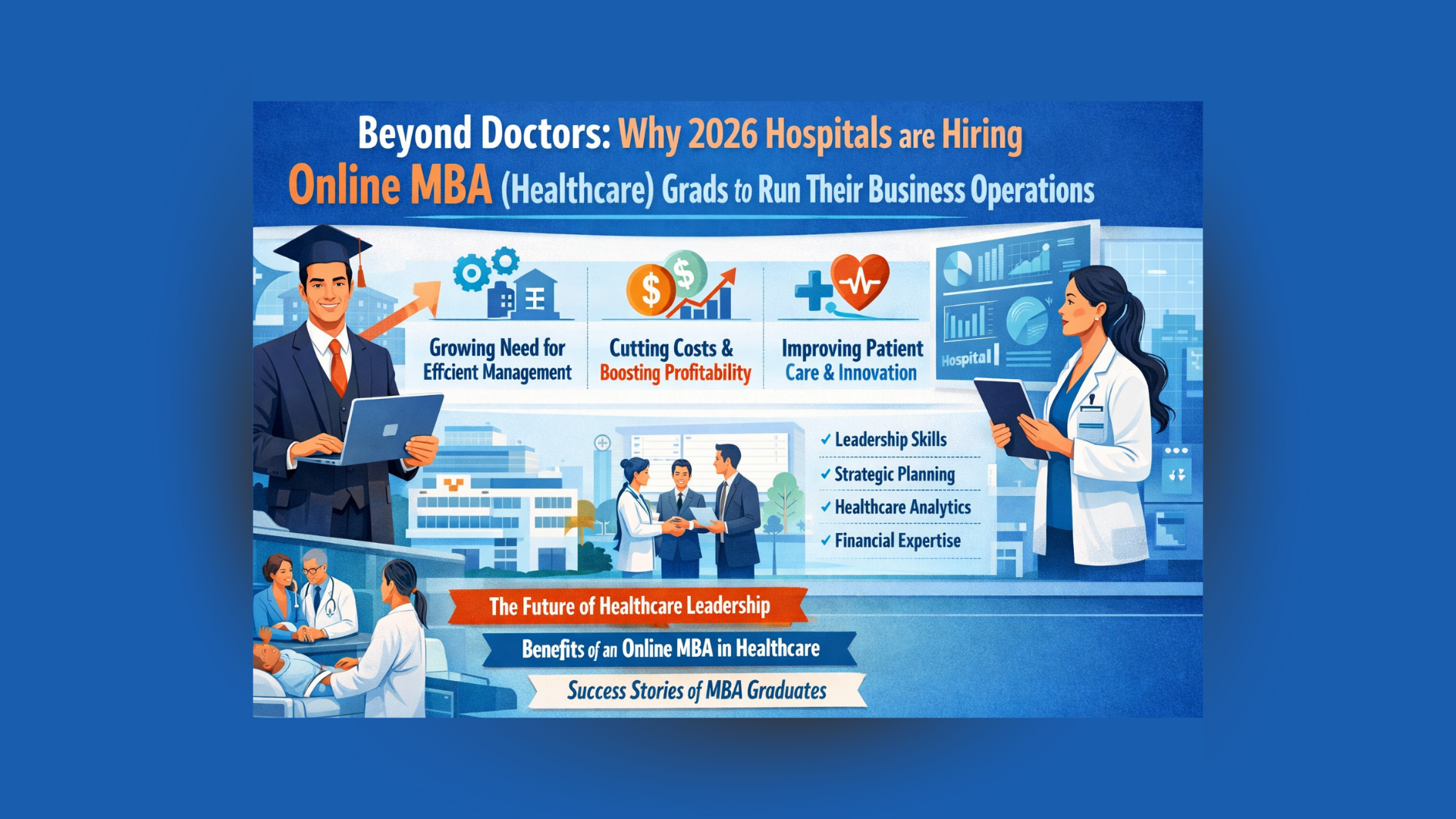 Beyond Doctors: Why 2026 Hospitals are Hiring Online MBA (Healthcare) Grads to Run Their Business Operations