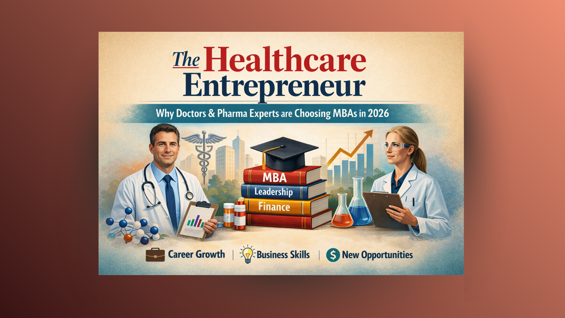 The Healthcare Entrepreneur: Why Doctors & Pharma Experts are Choosing MBAs in 2026