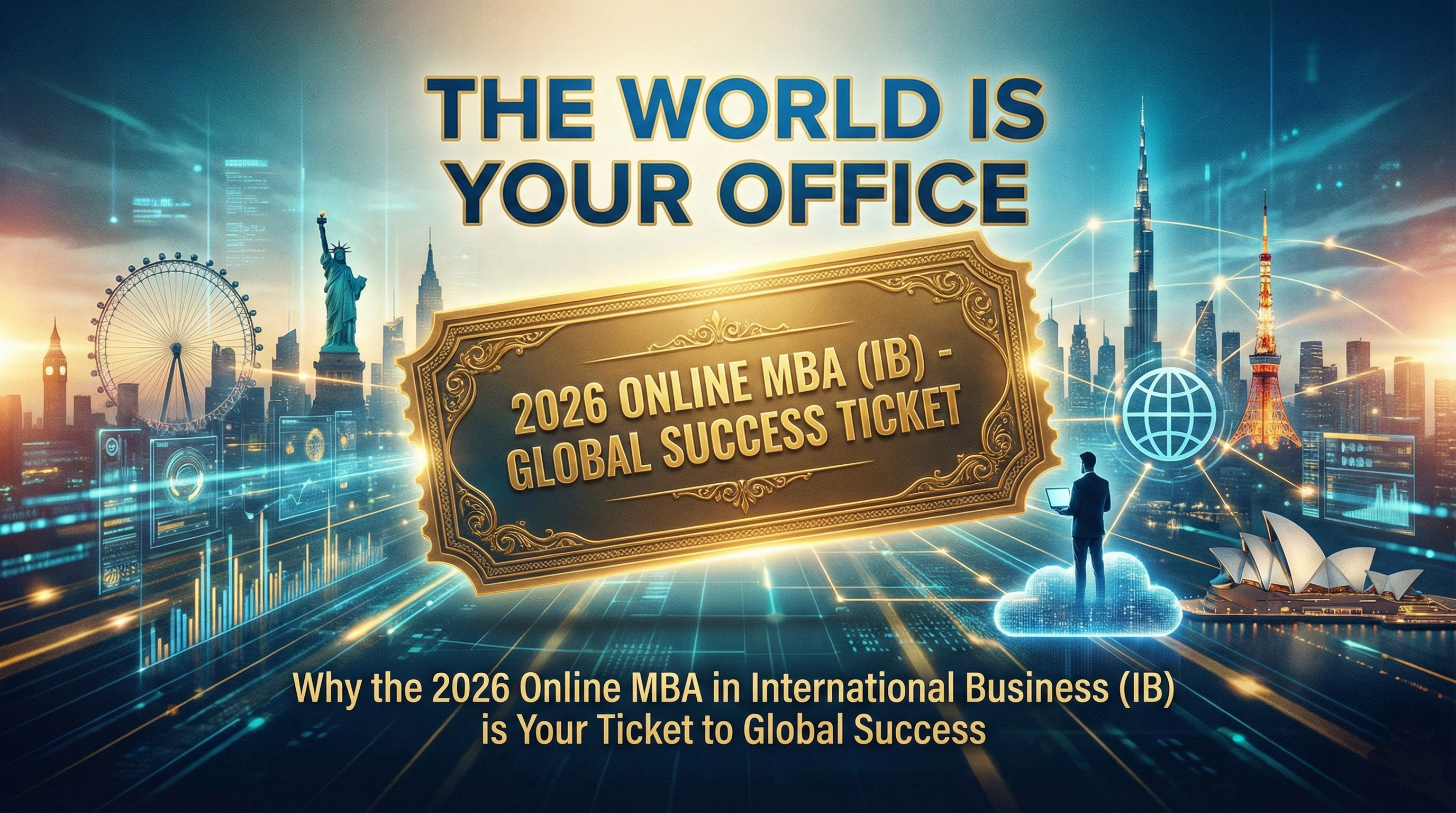 The World is Your Office: Why the 2026 Online MBA in International Business (IB) is Your Ticket to Global Success