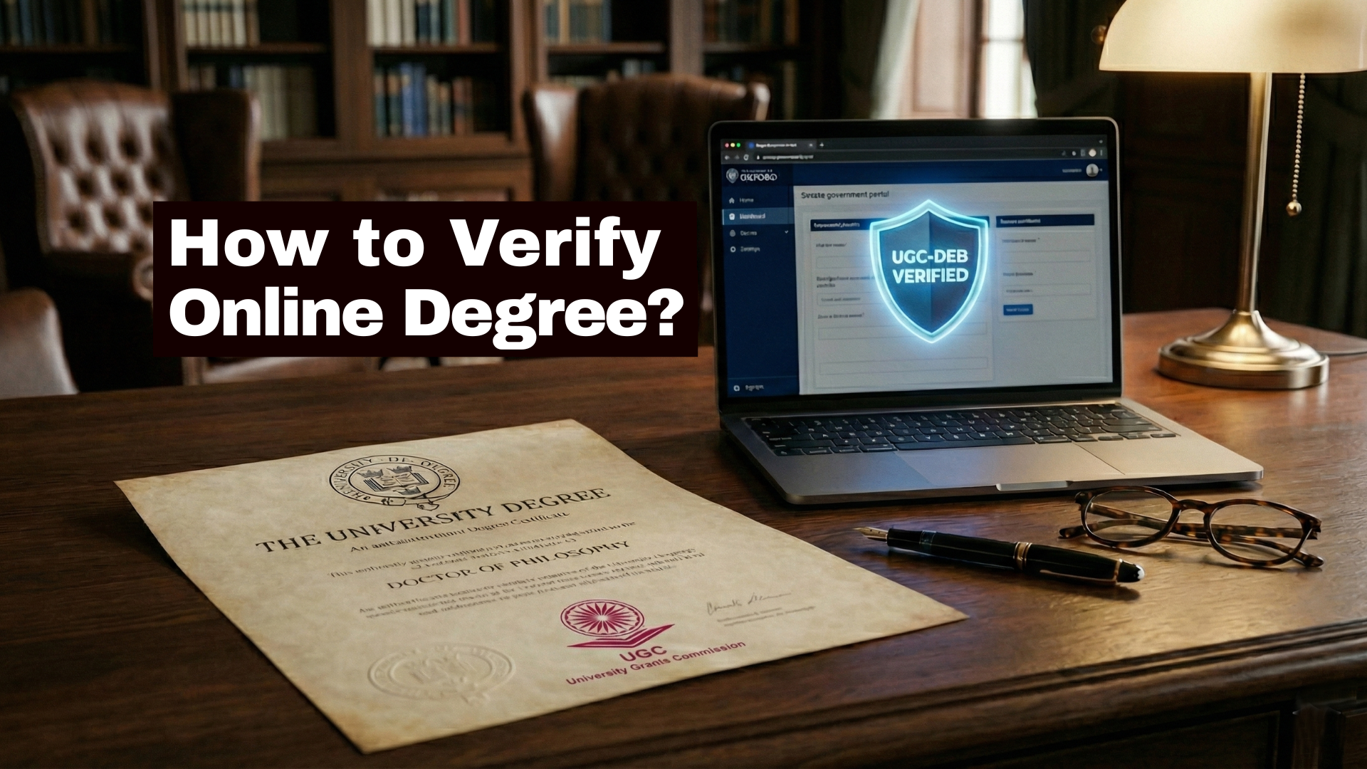 The "Fake Degree" Trap: How to Verify Your Online University in 2025 (New UGC-DEB Rules)